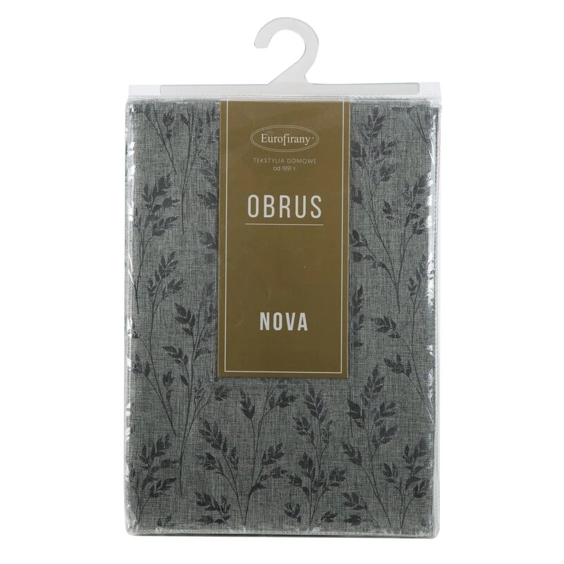 OBRUS SIMONA 140 X 260 CM SREBRNY