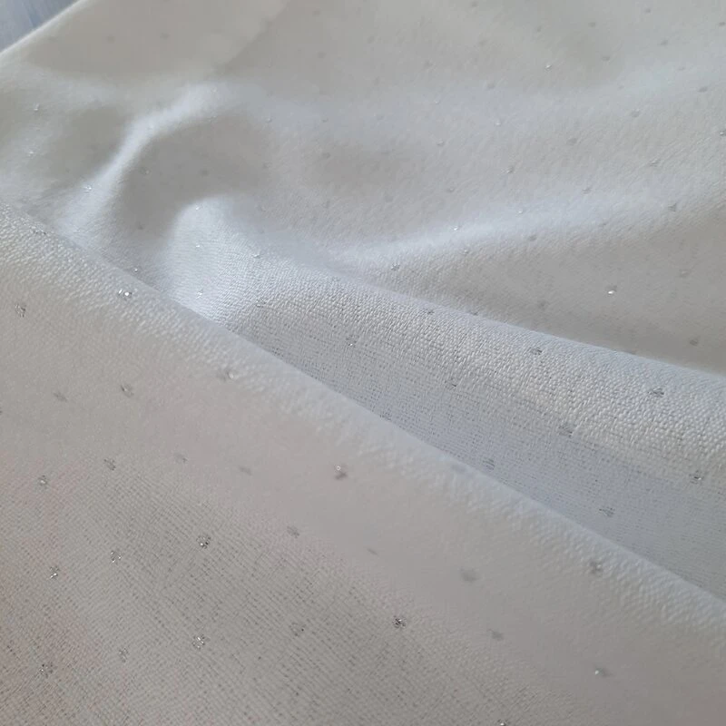 OBRUS ELLEN 40 X 180 CM BIAŁY