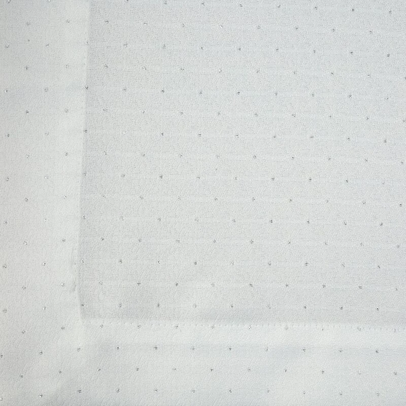 OBRUS ELLEN 40 X 180 CM BIAŁY
