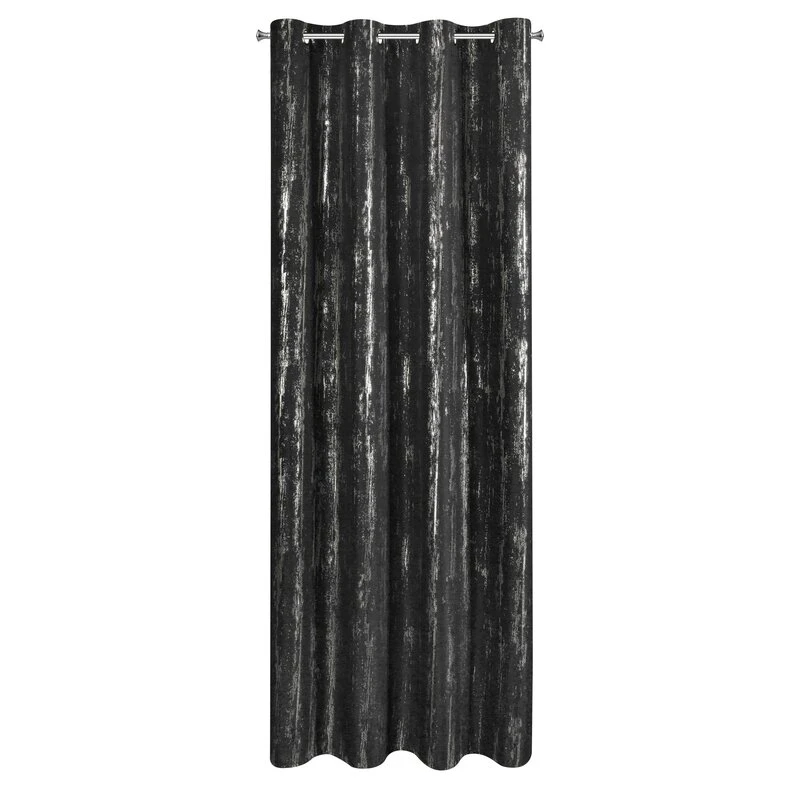 ZASŁONA GOTOWA LIBI 140 X 250 CM CZARNY
