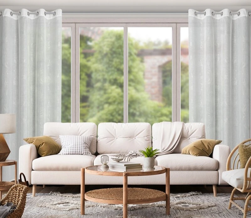 FIRANA GOTOWA AMALIA 140 X 250 CM BIAŁY