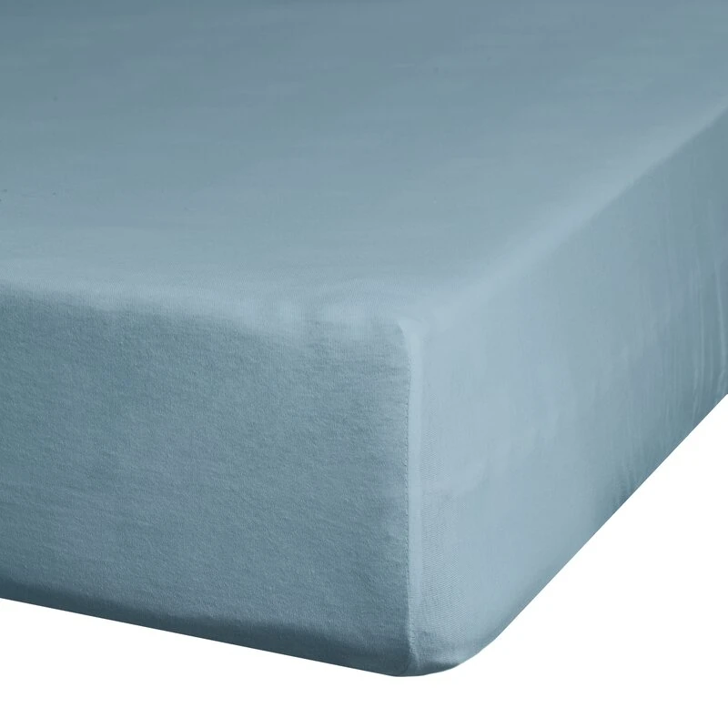 PRZEŚCIERADŁO Z GUMKĄ JERSEY D91 240 X 220 X 30 CM NIEBIE