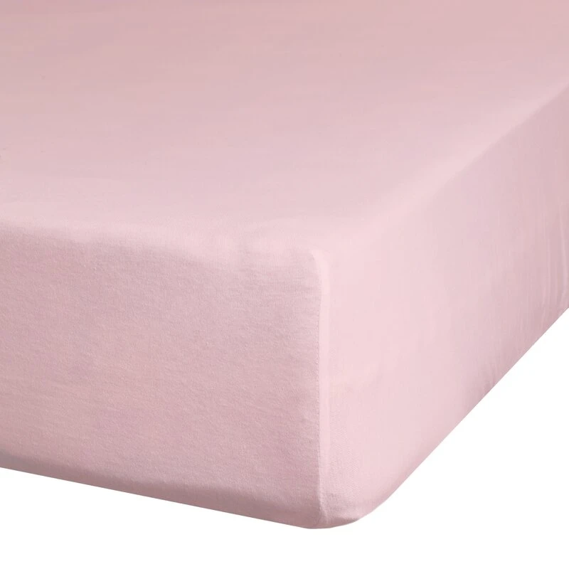 PRZEŚCIERADŁO Z GUMKĄ JERSEY D91 240 X 220 X 30 CM PUDROW