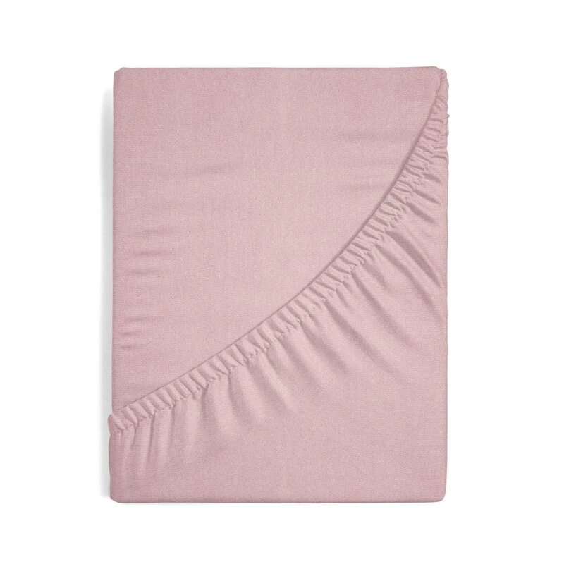 PRZEŚCIERADŁO Z GUMKĄ JERSEY D91 240 X 220 X 30 CM PUDROW