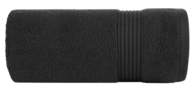 RĘCZNIK MOLLY (09) 50 X 90 CM CZARNY
