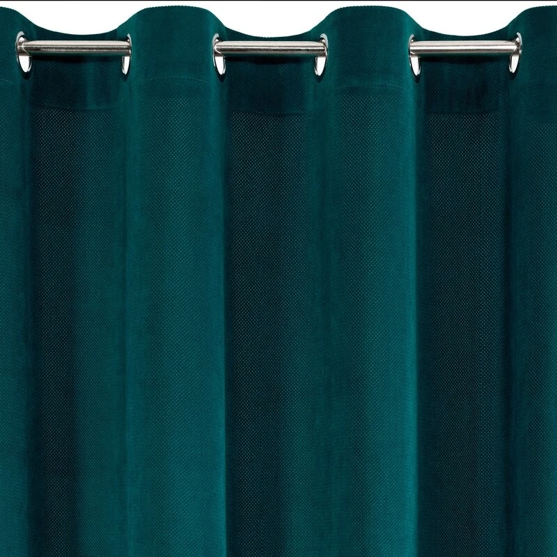 ZASŁONA GOTOWA MEGI 140 X 250 CM CIEMNOTURKUSOWY