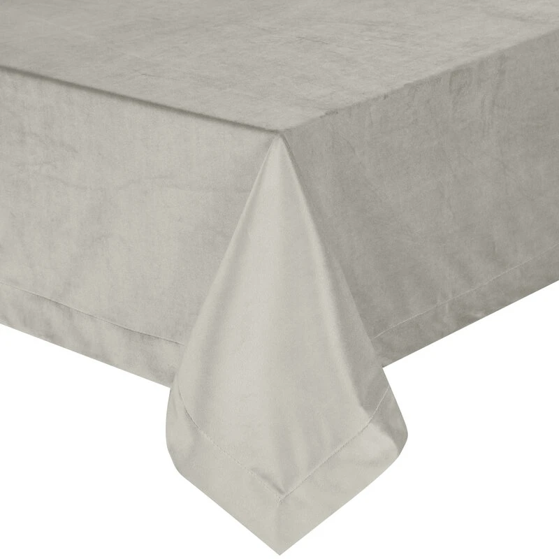 OBRUS MELINDA 140 X 220 CM SREBRNY