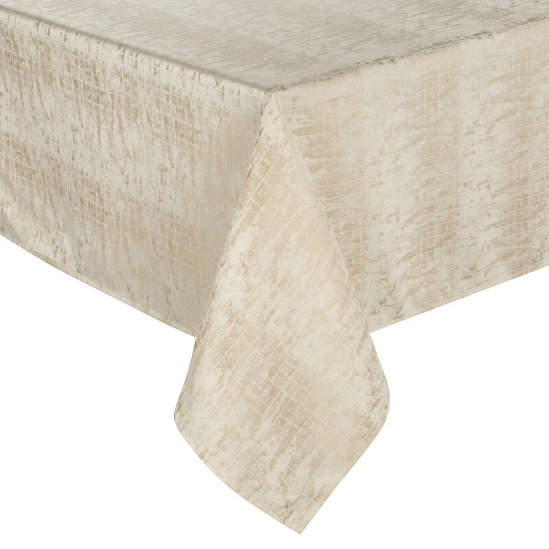 OBRUS ALINA 140 X 260 CM BEŻOWY