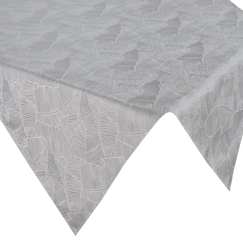 OBRUS ISLA 85 X 85 CM SREBRNY