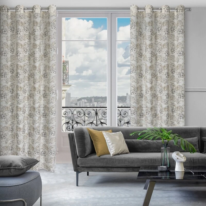 ZASŁONA GOTOWA MIRA 140 X 250 CM NATURALNY