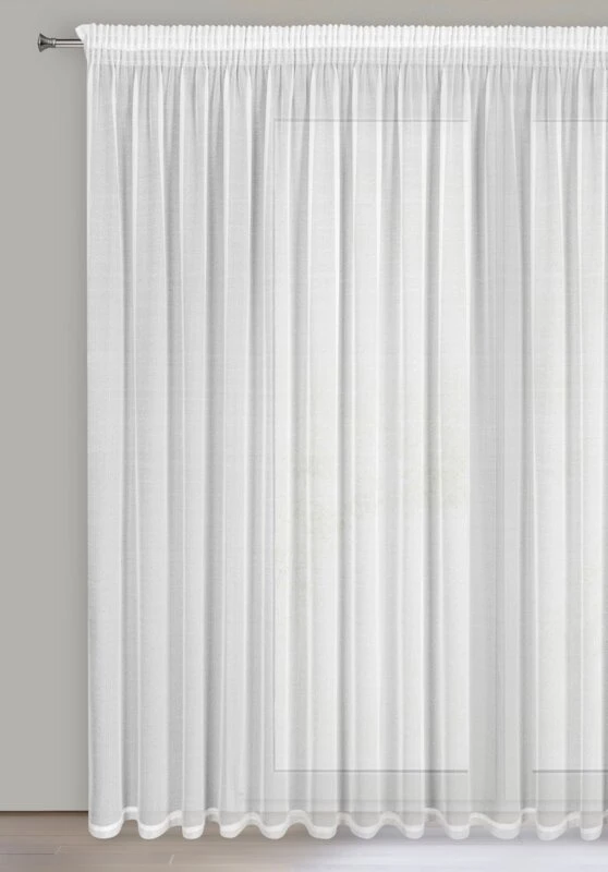 FIRANA GOTOWA VANESA NA TAŚMIE 300 X 270 CM BIAŁY