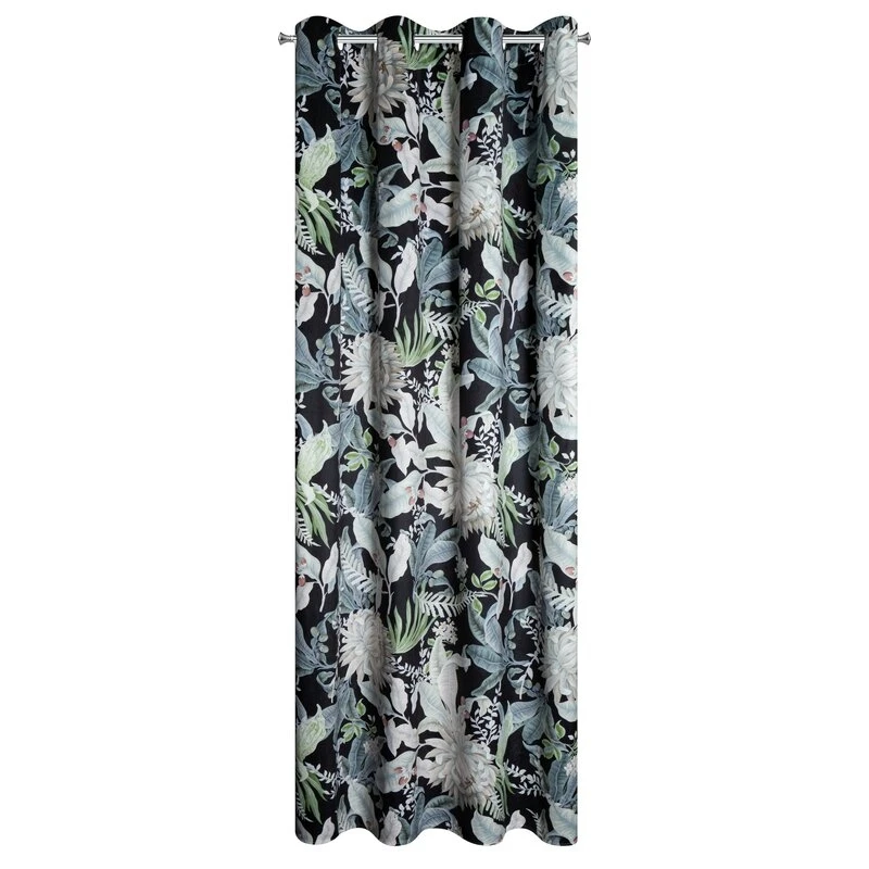 ZASŁONA GOTOWA SALLY 140 X 270 CM CZARNY