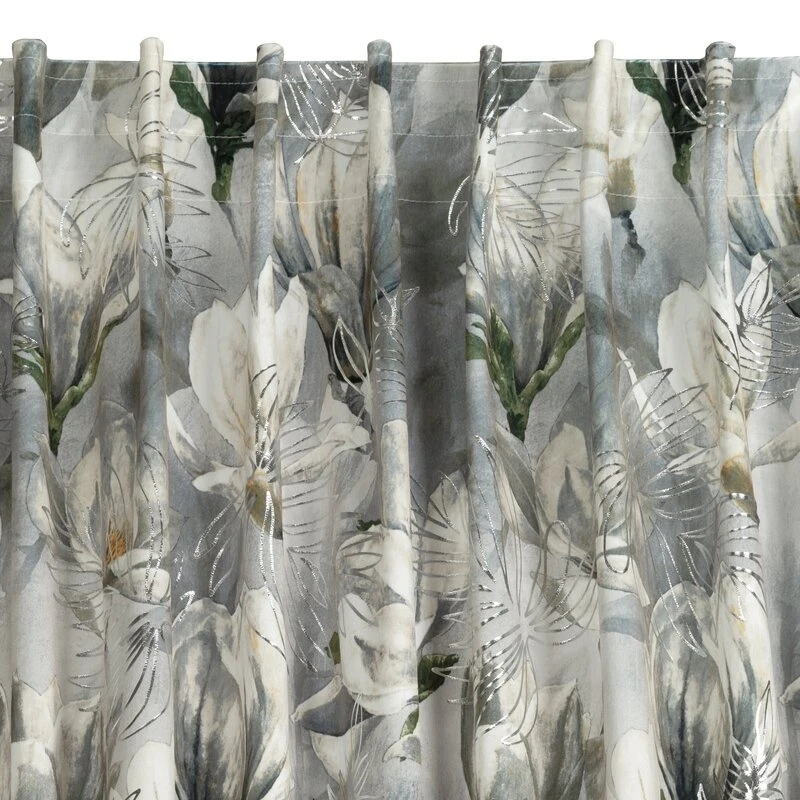 ZASŁONA GOTOWA SANDY NA TAŚMIE 140 X 300 CM STALOWY