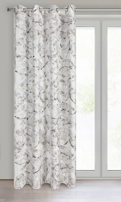 ZASŁONA GOTOWA ODETA 135 X 250 CM BIAŁY