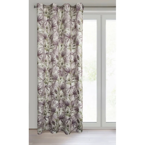 ZASŁONA GOTOWA TESSA 140 X 250 CM FIOLETOWY
