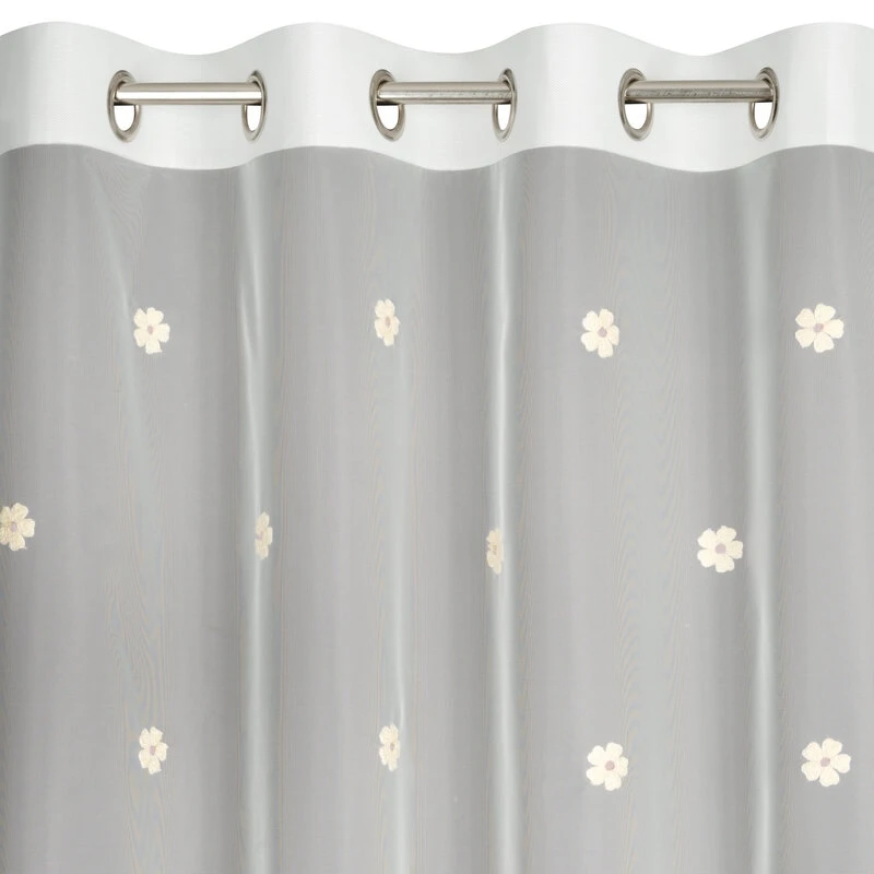FIRANA GOTOWA ELSA 140 X 250 CM BIAŁY