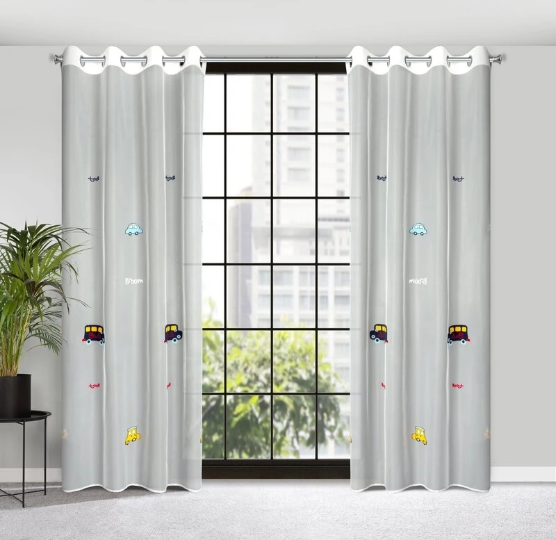 FIRANA GOTOWA ALVIN 140 X 250 CM BIAŁY