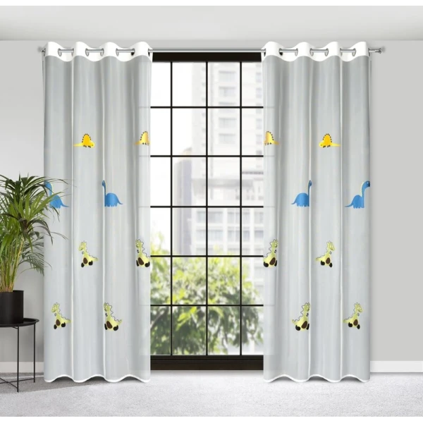 FIRANA GOTOWA DINO 140 X 250 CM BIAŁY