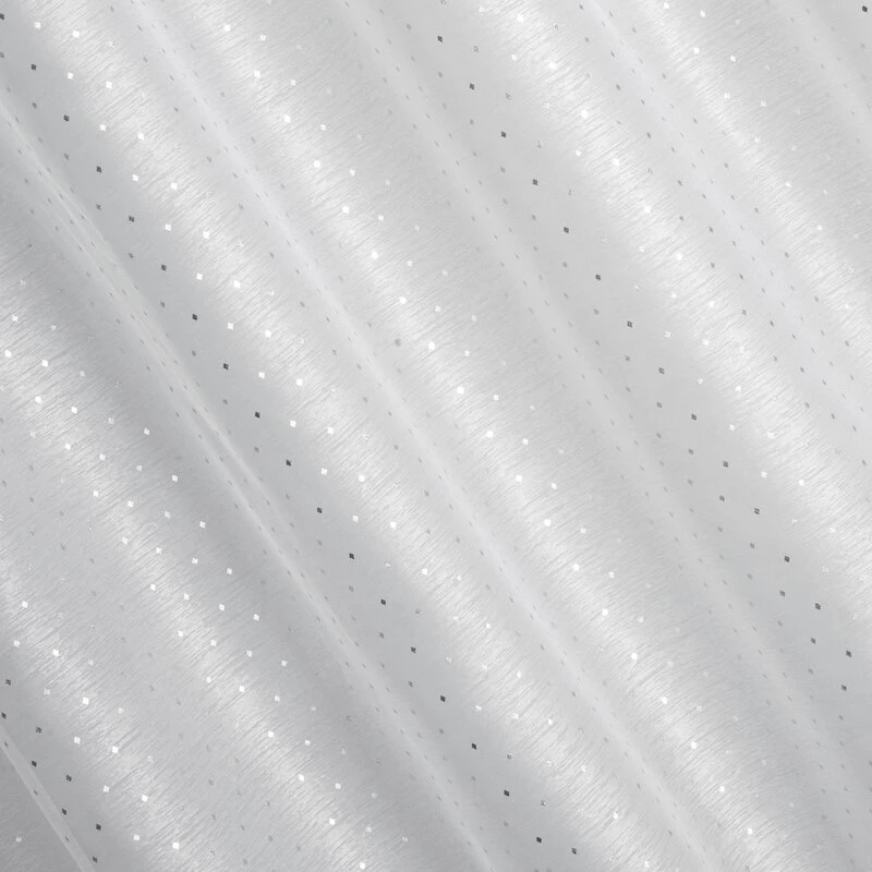 FIRANA GOTOWA SIBEL 140 X 250 CM BIAŁY