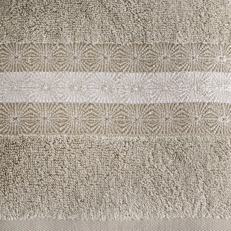 RĘCZNIK MALIKA (02) 70 X 140 CM BEŻOWY