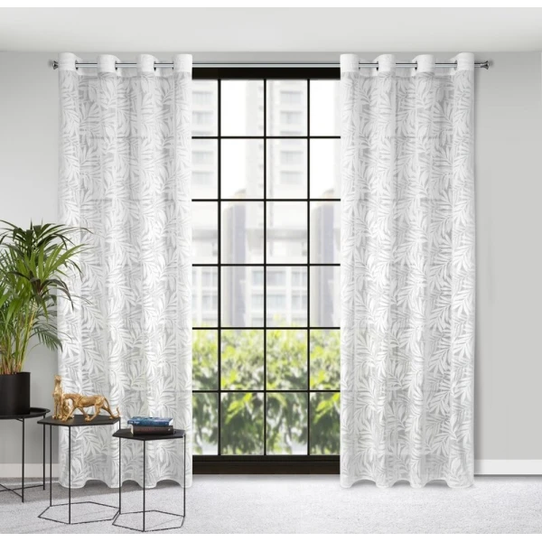 ZASŁONA GOTOWA NATALY 140 X 250 CM BIAŁY