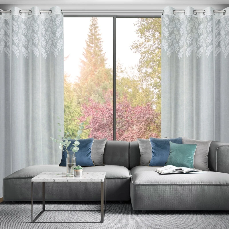 FIRANA GOTOWA ANET 140 X 250 CM BIAŁY