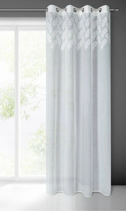 FIRANA GOTOWA ANET 140 X 250 CM BIAŁY