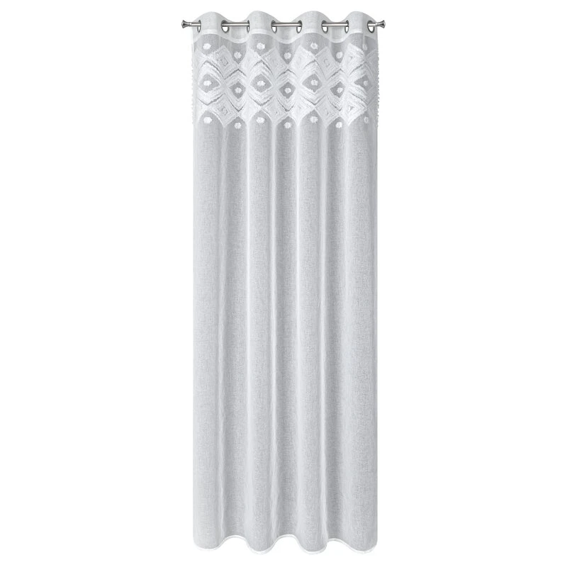 ZASŁONA GOTOWA ESTERA 140 X 250 CM BIAŁY