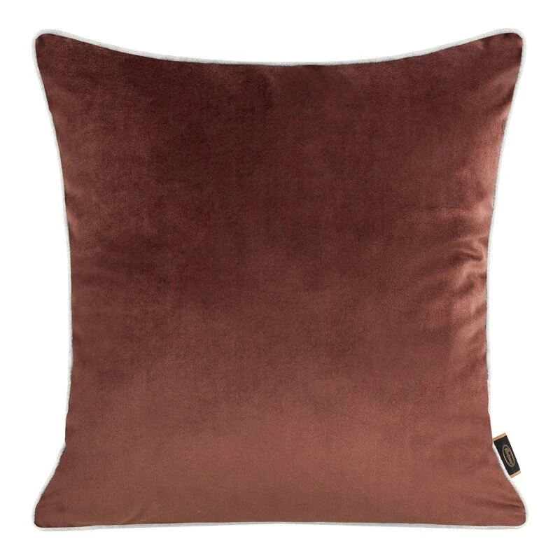 POSZEWKA VELVET 45 X 45 CM BORDOWY