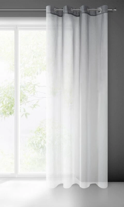 ZASŁONA GOTOWA RAVIA 140 X 250 CM BIAŁY