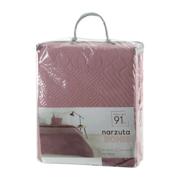 NARZUTA D91 BONI 5 170 X 210 CM RÓŻOWY