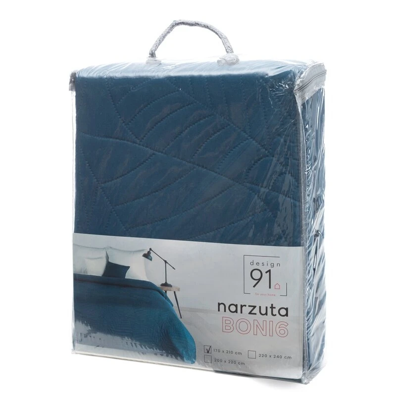 NARZUTA D91 BONI 6 170 X 210 CM GRANATOWY