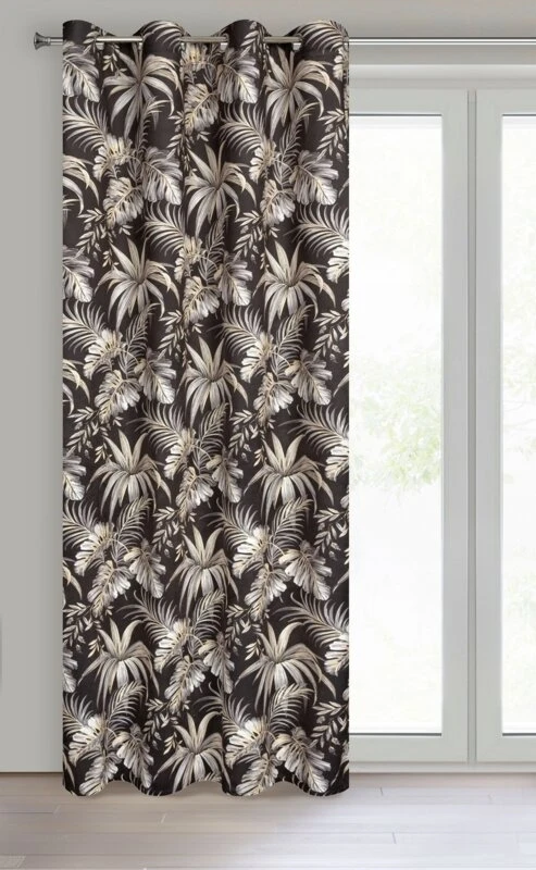 ZASŁONA GOTOWA MAGI 140 X 250 CM CZARNY