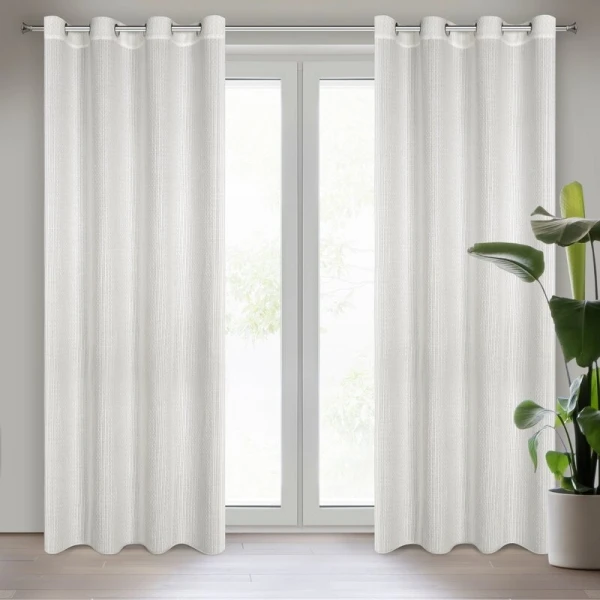 ZASŁONA GOTOWA MADISON 140 X 250 CM BIAŁY