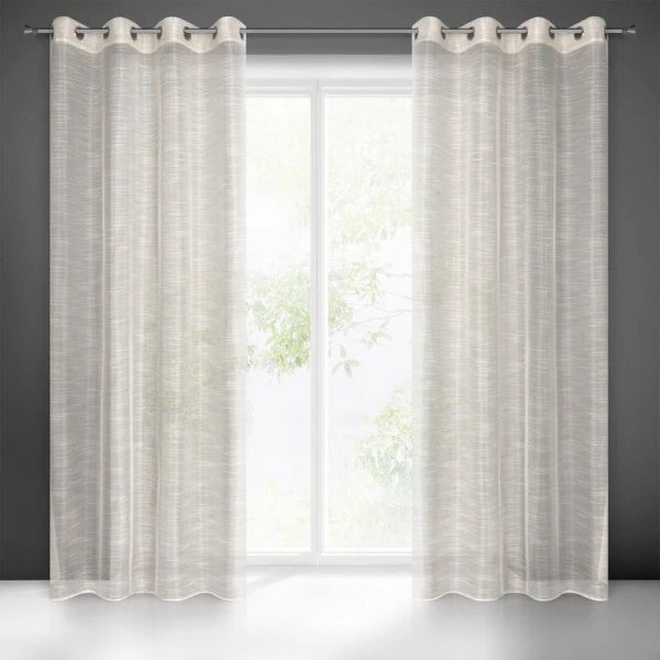 FIRANA GOTOWA RACHEL 140 X 250 CM NATURALNY