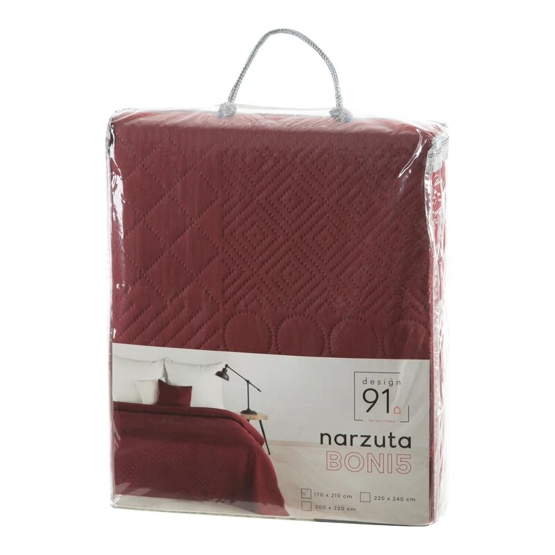 NARZUTA D91 BONI 5 220 X 240 CM BORDOWY