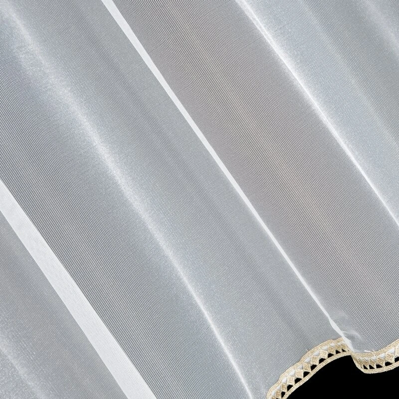 FIRANA GOTOWA CASSIE 300 X 150 CM BIAŁY