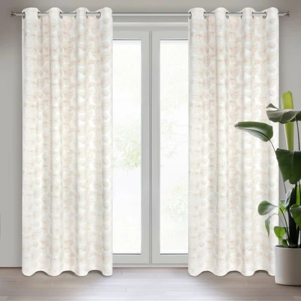 ZASŁONA GOTOWA MARIGOLD 140 X 250 CM BIAŁY