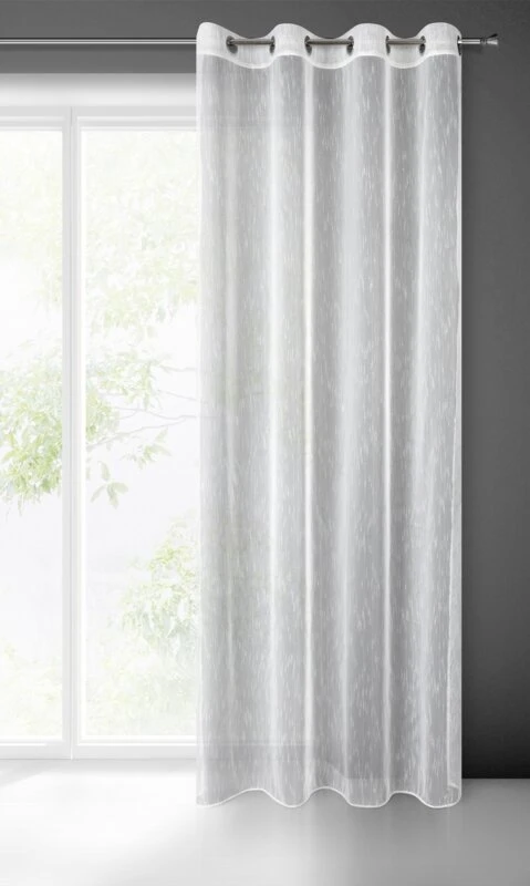 FIRANA GOTOWA NESSI 140 X 250 CM BIAŁY