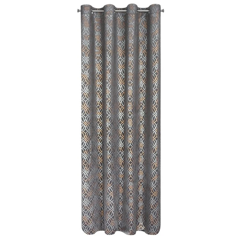 ZASŁONA GOTOWA ARETA 140 X 250 CM STALOWY
