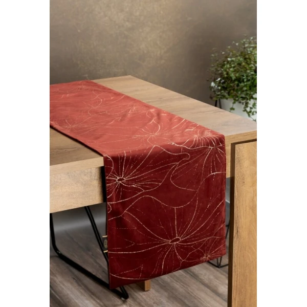 OBRUS BLINK 18 35 X 140 CM CEGLASTY