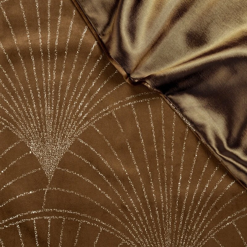 OBRUS BLINK 14 35 X 220 CM BRĄZOWY
