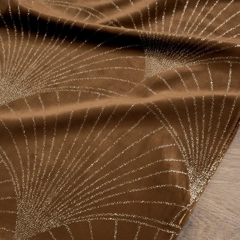 OBRUS BLINK 14 35 X 220 CM BRĄZOWY