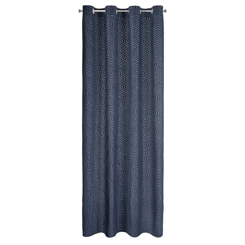 ZASŁONA GOTOWA INGA 140 X 250 CM GRANATOWY