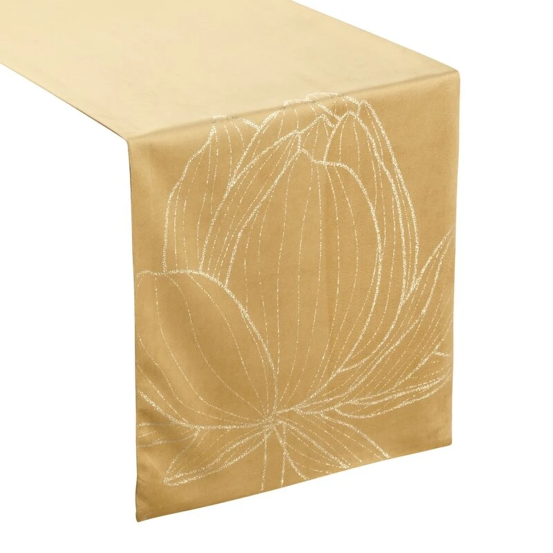 OBRUS BLINK 12 35 X 220 CM MIODOWY