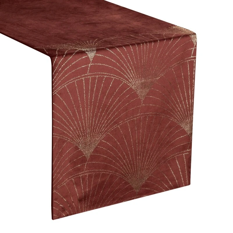 OBRUS BLINK 14 35 X 140 CM CEGLASTY