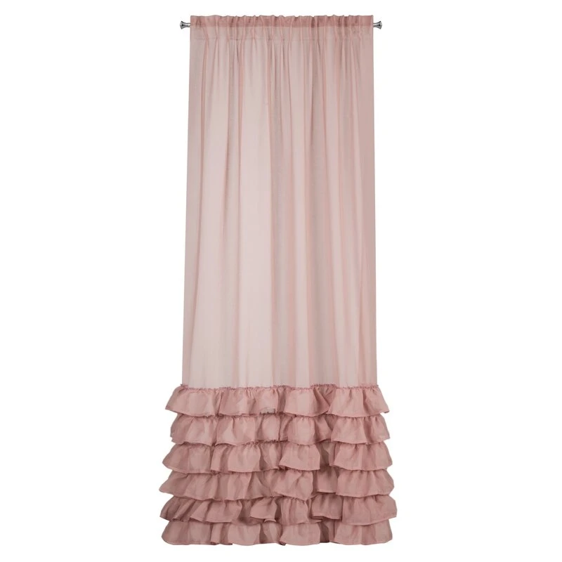 FIRANA GOTOWA DOLLY NA TAŚMIE 140 X 250 CM RÓŻOWY