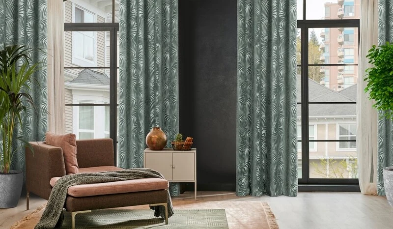 ZASŁONA GOTOWA LIVIA 140 X 250 CM OLIWKOWY