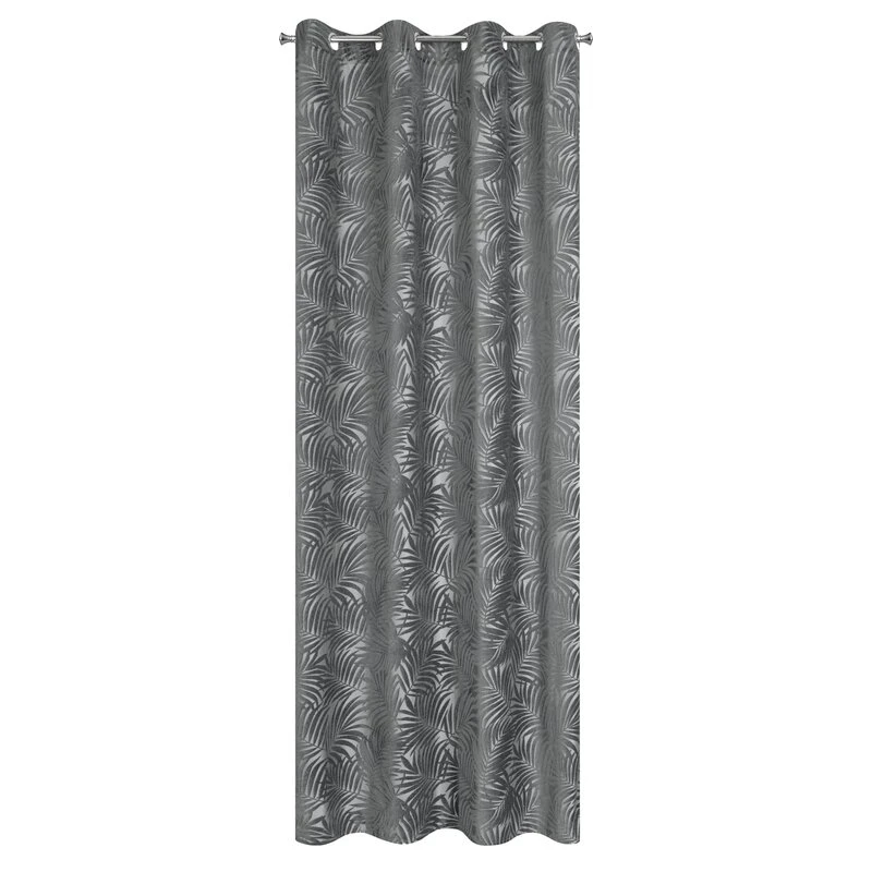 ZASŁONA GOTOWA LIVIA 140 X 250 CM STALOWY