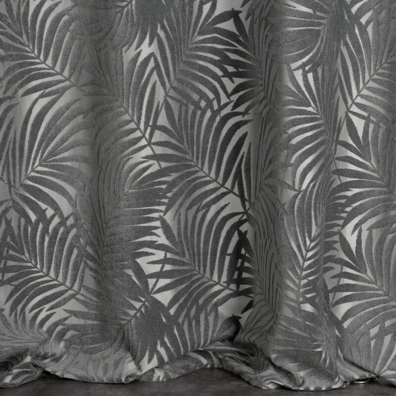 ZASŁONA GOTOWA LIVIA 140 X 250 CM STALOWY